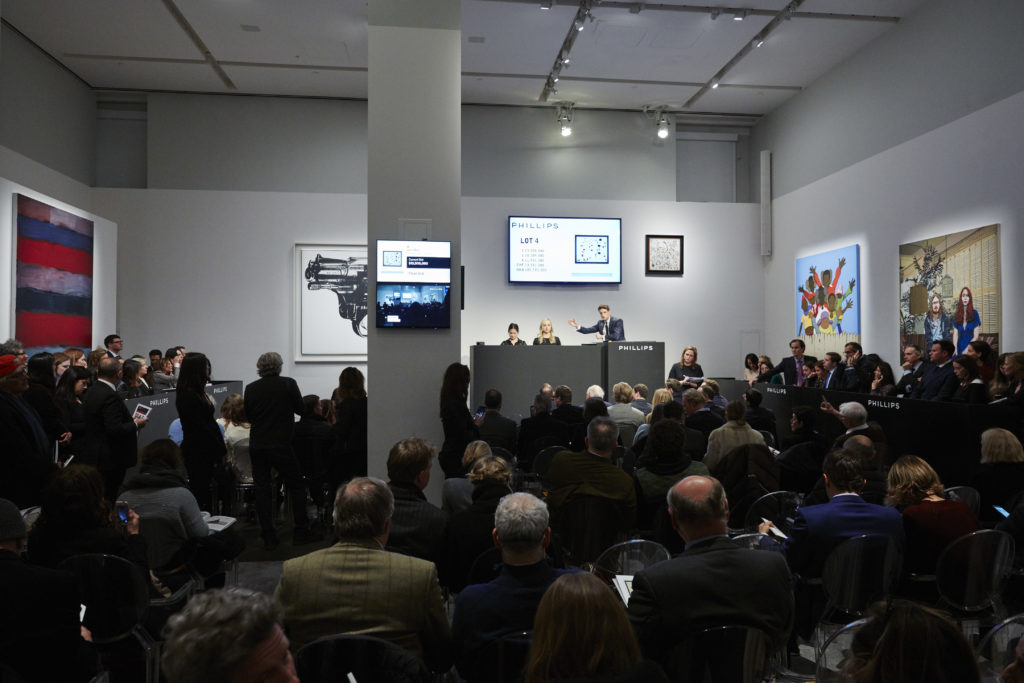 In a Bruising Night for Phillips, Marquee Lots by Burri and Pollock Flop for a Thin $88.5 Million Modern and Contemporary Sale